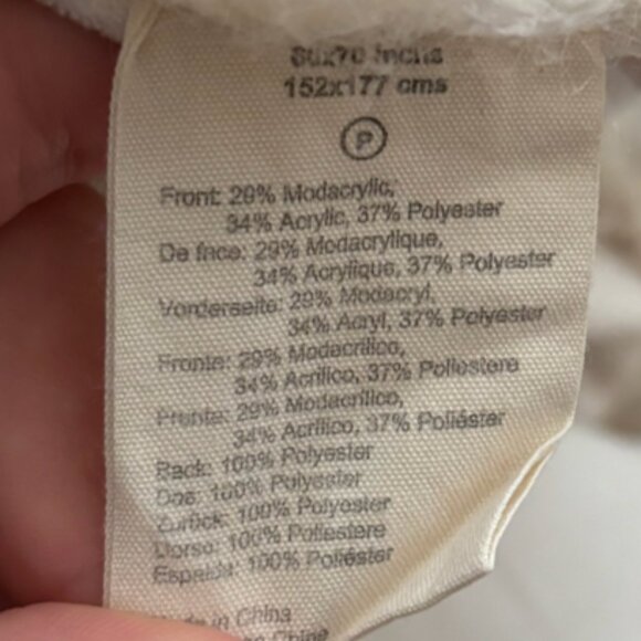 Faux Fur Blanket | Anthropologie - Picture 2 of 4